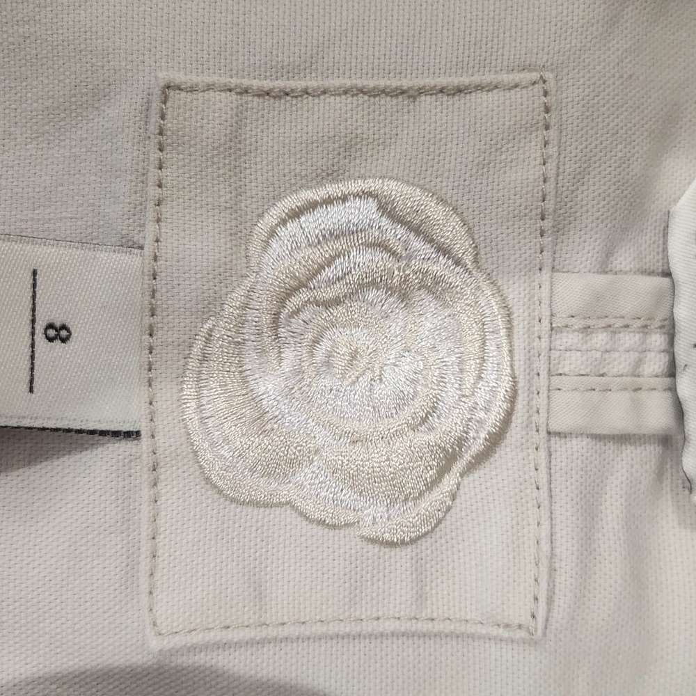 White House Black Market‎ Women's Off White Fitted Jacket - Picture 7 of 8
